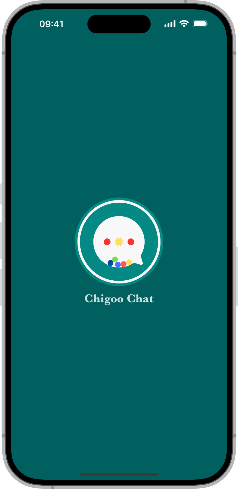 Chigoo Chat App Dark Bild 1